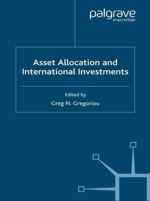 cover image of Asset Allocation and International Investments